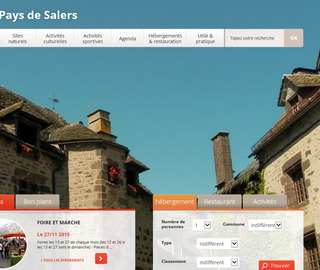 Site de l’office de tourisme du pays de Salers